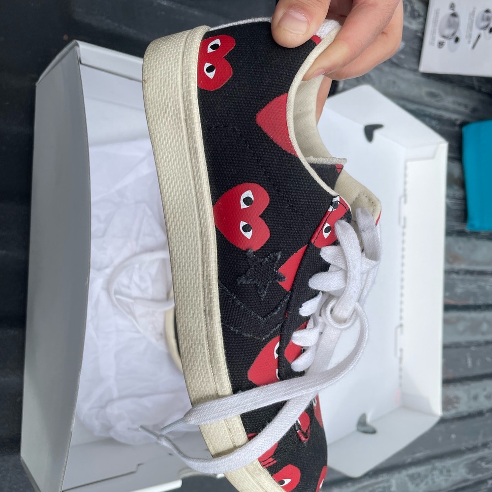 Converse comme de garçons x pro low play